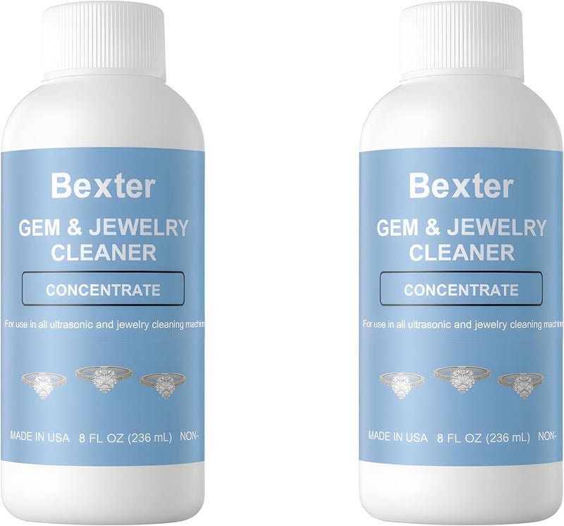 Bexter Gem & Jewelry Cleaner Concentrate 8 fl oz (2-Pack) non-toxic formula 16 FL OZ PER ORDER - Image 4